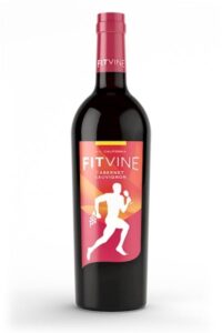 A bottle of fit vine Cabernet sauvignon.