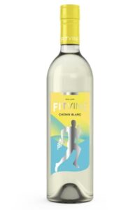 A bottle of fitvine chenin Blanc.