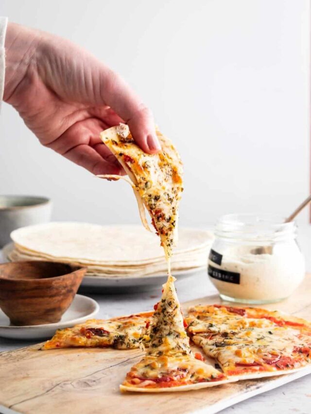 Tortilla Pizza Air Fryer The Diet Chef