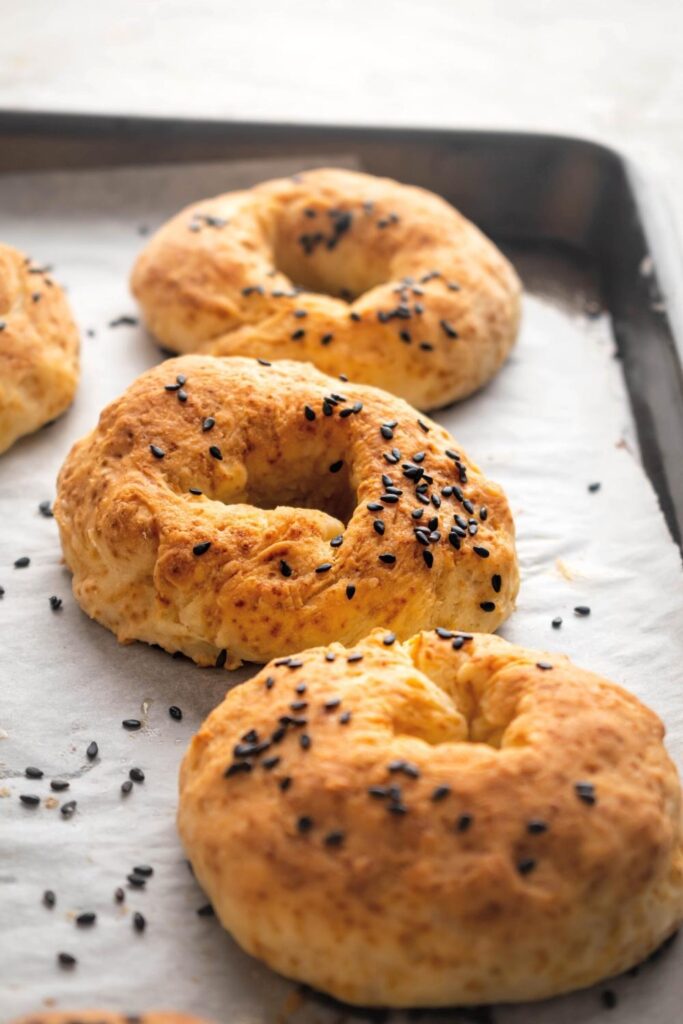 Low Calorie Bagels Made With 2 Main Ingredients
