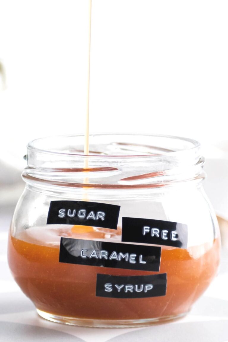 Keto Caramel Sauce With 0 NET CARBS Per Serving