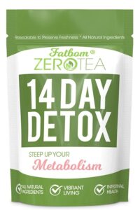 A bag of Zerotea 14 day detox.