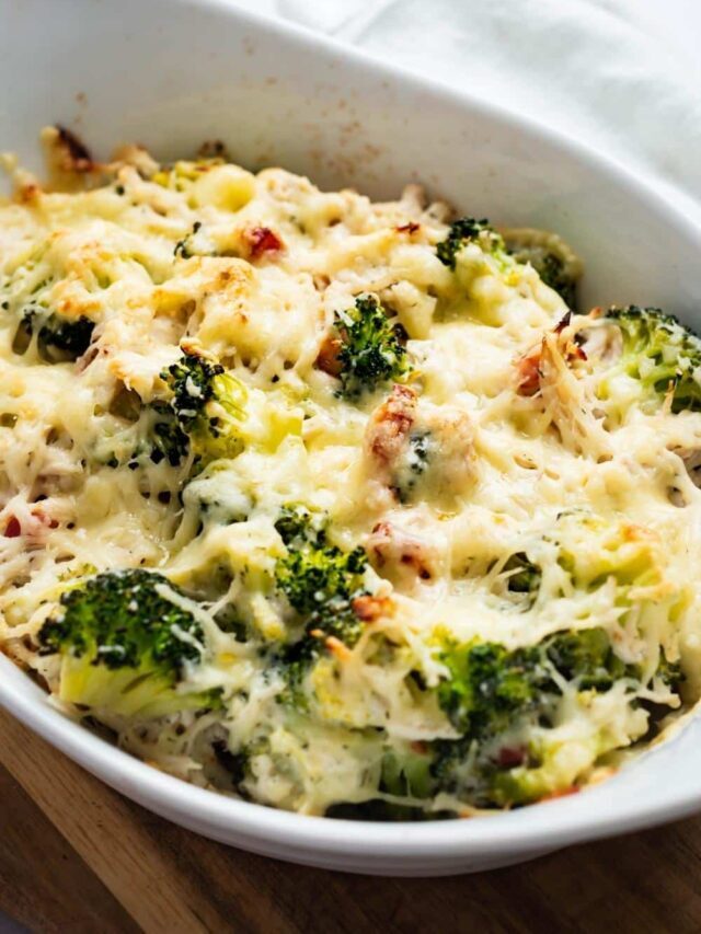 Keto Chicken Bacon Ranch Casserole