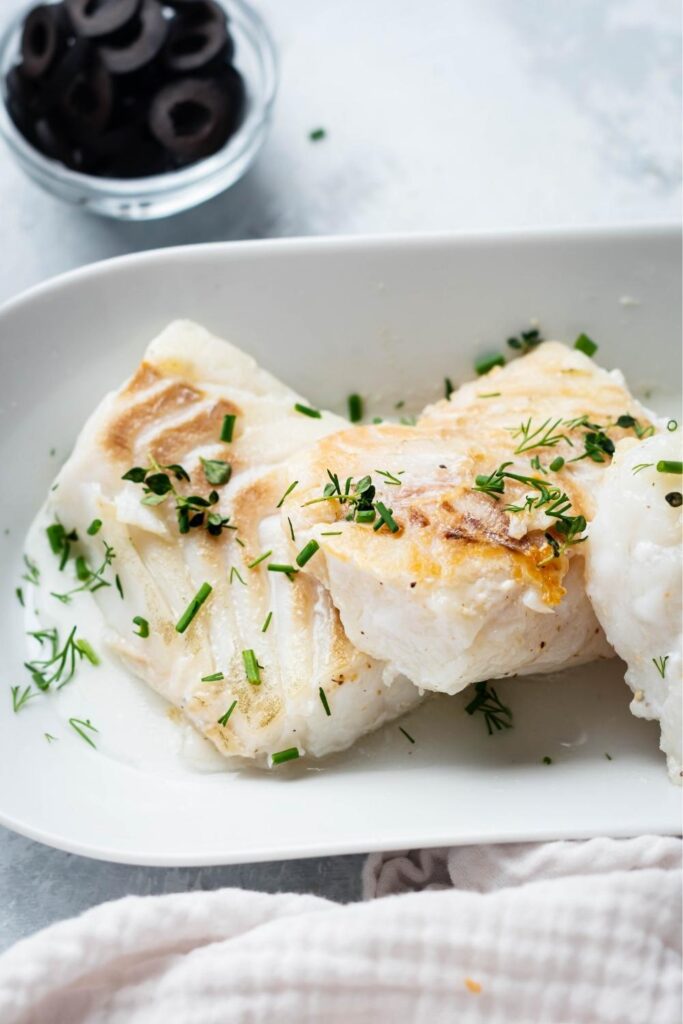 Pan Seared Halibut So Easy To Make & Everything Cooks In One Pan
