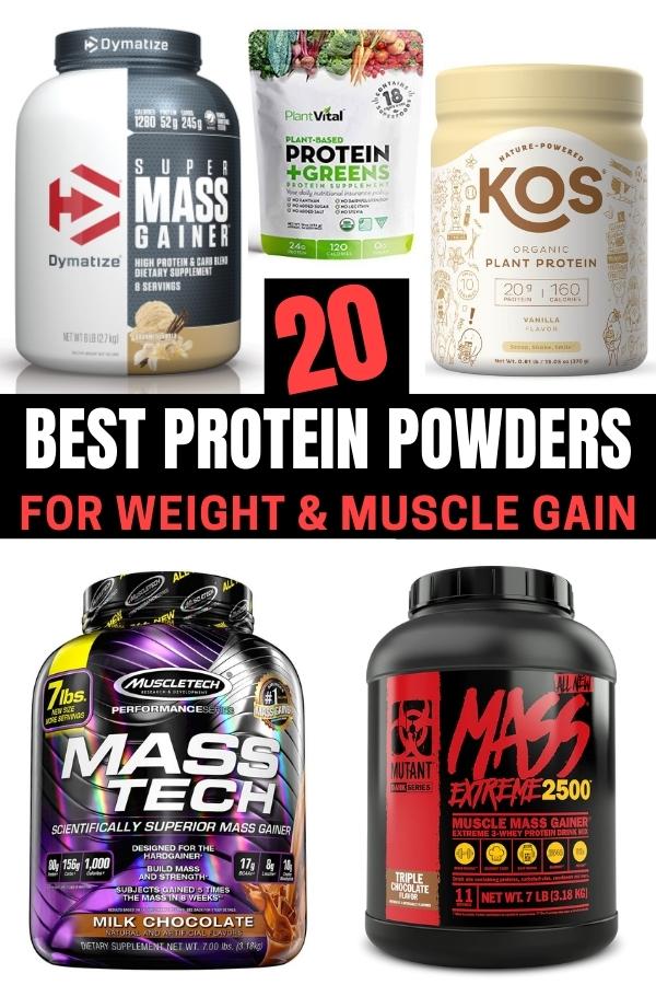 Best Protein Powder For Weight Gain Muscle Building In 2023