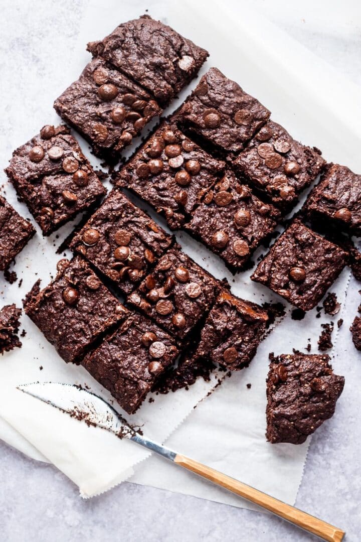 Keto Brownies Super Fudgy & Only 3 NET CARBS Per Brownie
