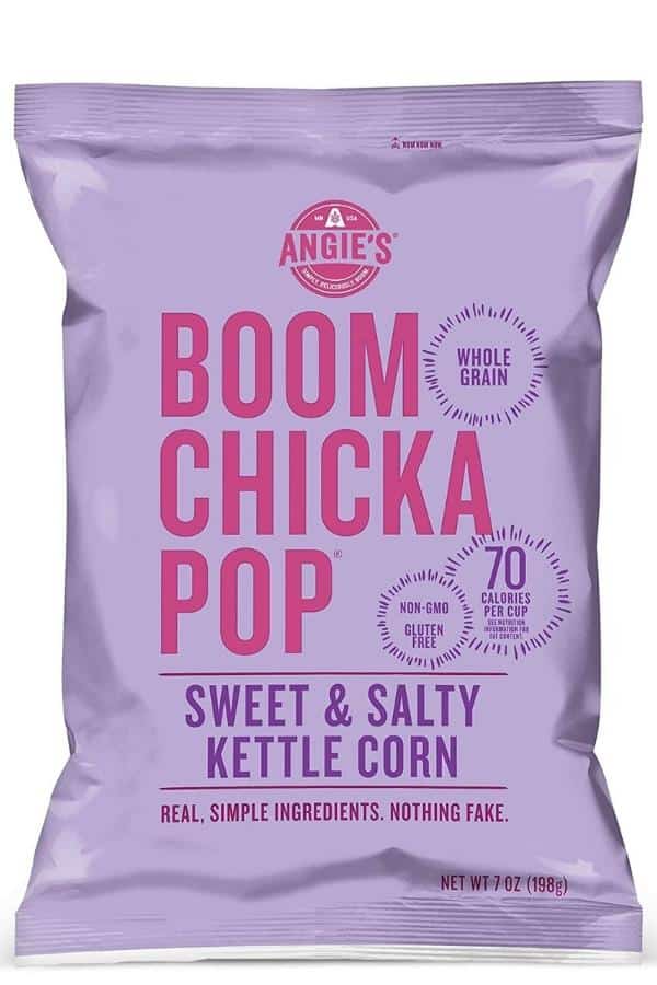 A bag of Angie's boom chicka pop.