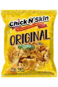 A bag of Chicken N Skin.