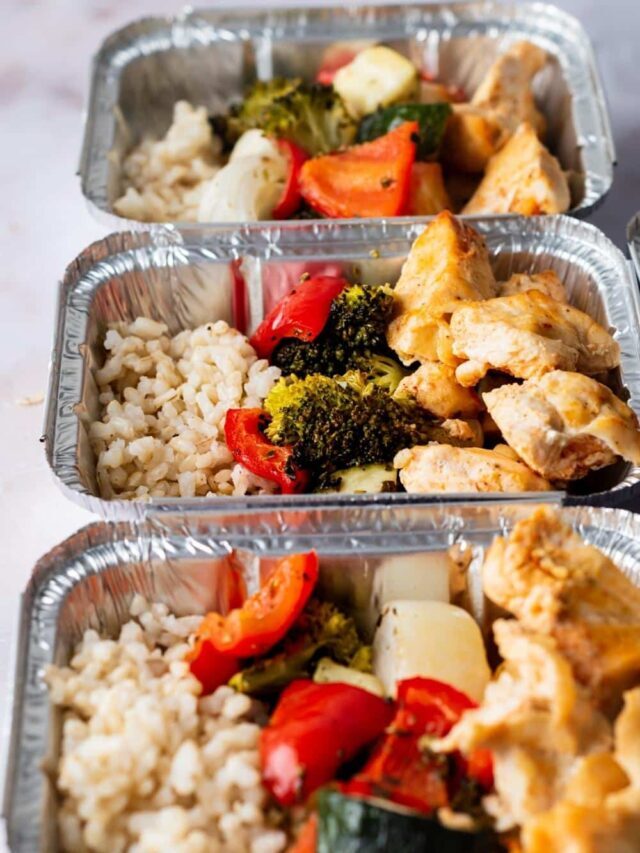 Chicken Meal Prep with Rice