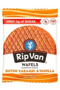 A package of Rip Van Wafels.