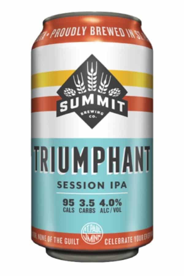 A can of Summit Triumphant IPA.