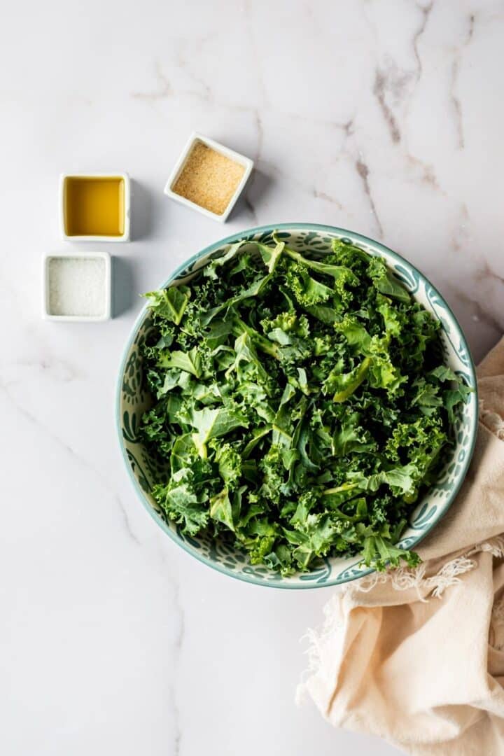 The BEST Air Fryer Kale Chips Made In Just 5 Minutes