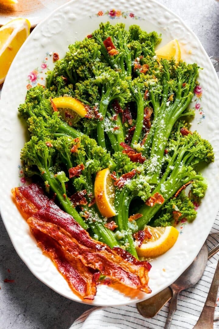 Easy Roasted Broccolini Recipe Made In Only 10 Minutes