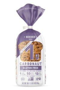 Bag of carbonaut seeded bread.