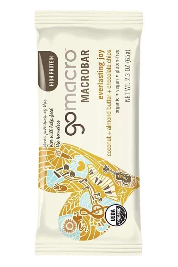 A go macro bar everlasting joy flavor.