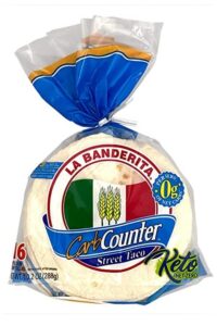 A package of La Bandaerita carb counter tortillas.