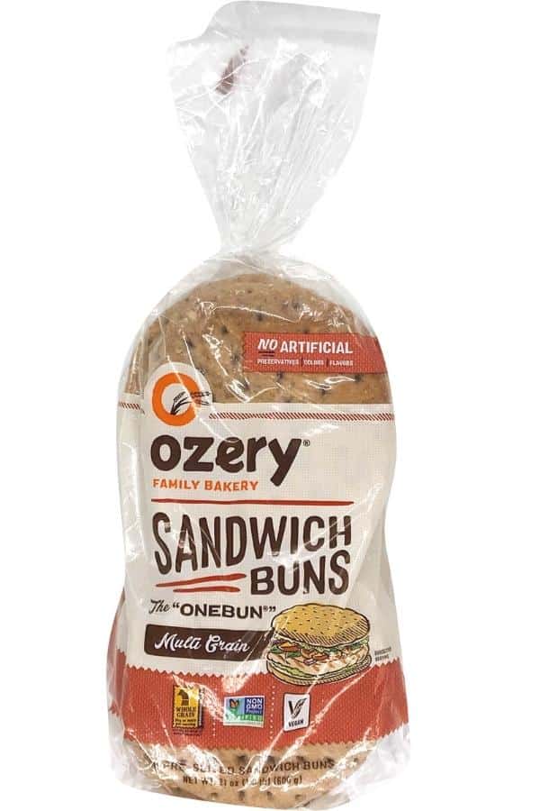 Bag of ozery sandwich buns.