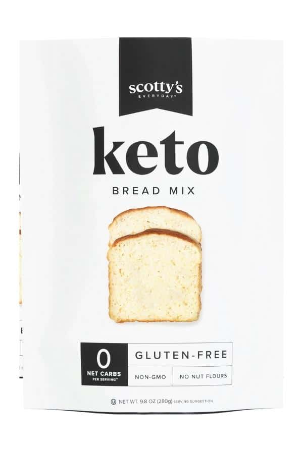 A box of Scotty's keto bread mix.