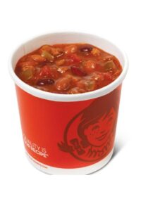 A bowl of wendys chili.