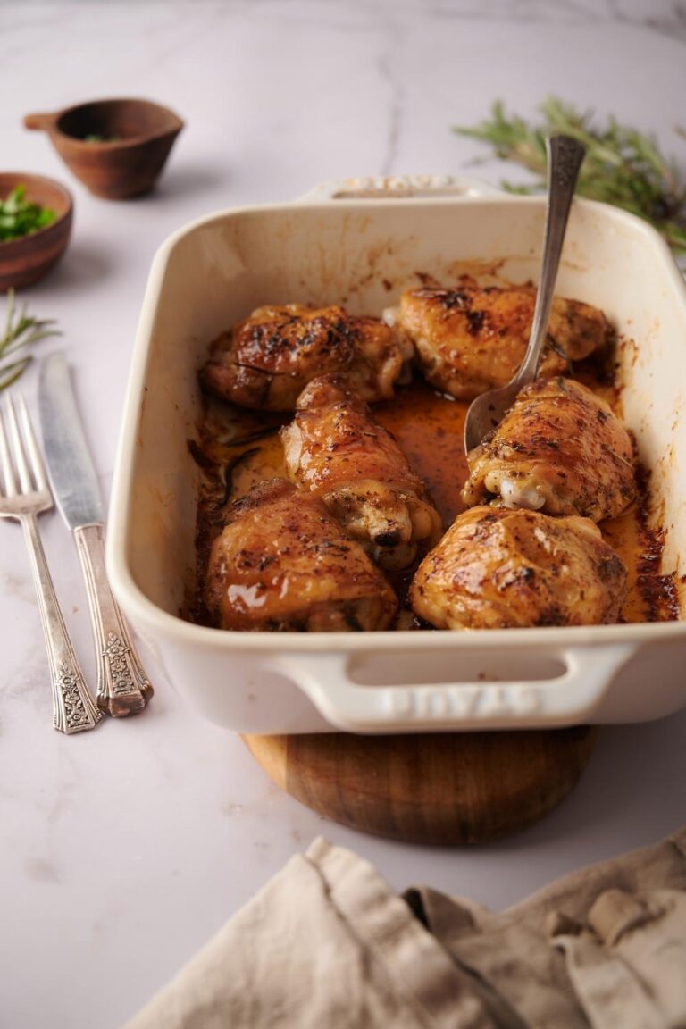 How To Cook Chicken Thighs In The Oven | Prepped In 5 Minutes