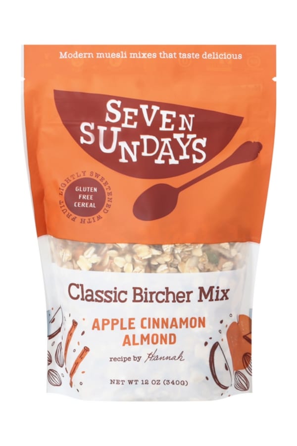 A bag of seven Sundays classic bircher mix.