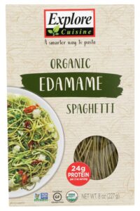 Explore Cuisine organic edamame spaghetti.