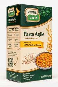 A box of Zenb pasta agile.