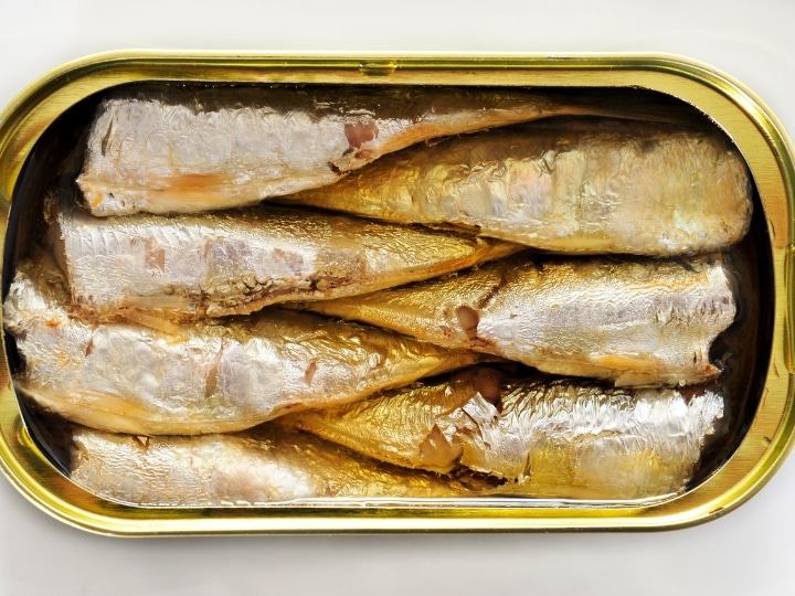 A can of sardines.
