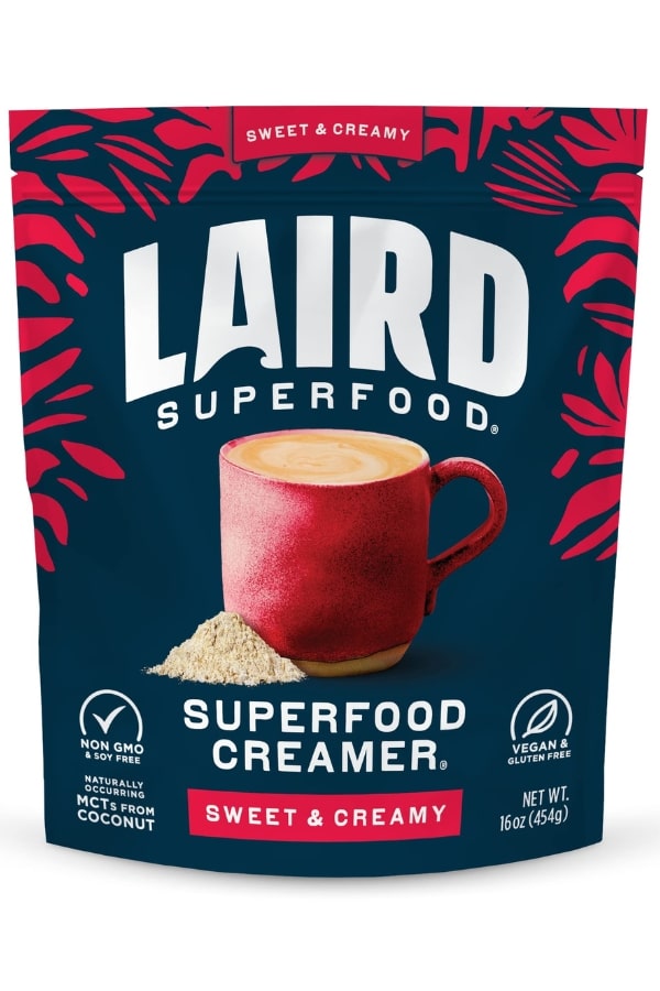 A bag of laird superfood creamer.