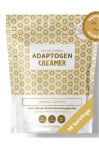 A bag of moontower adaptogen creamer.