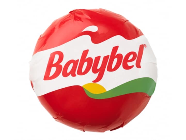 A babybel cheese wheel.