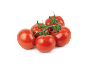 A bunch of tomatoes.
