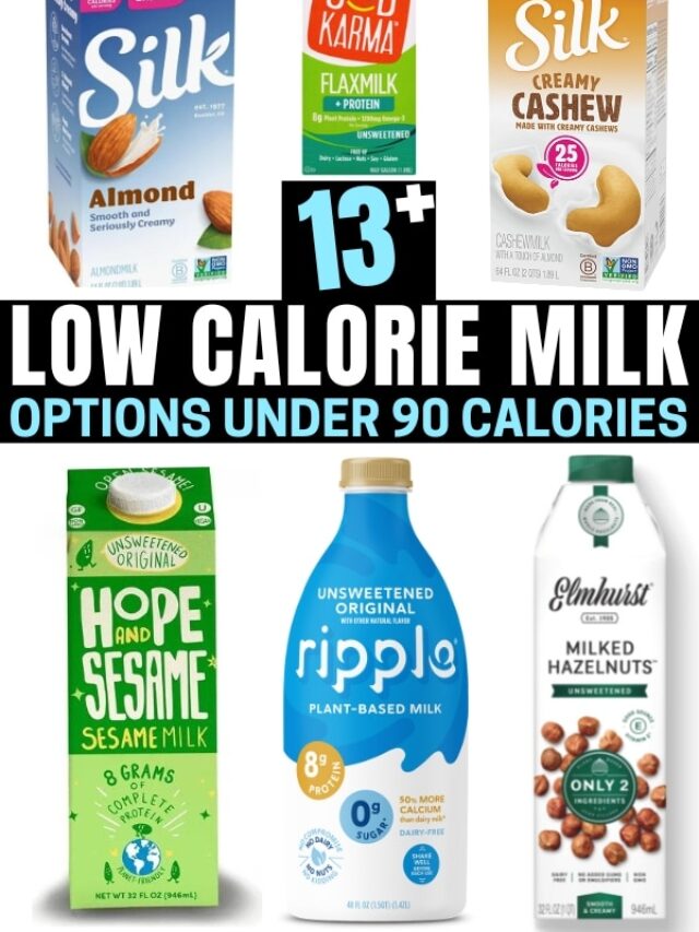 Lowest Calorie Milk The Diet Chef