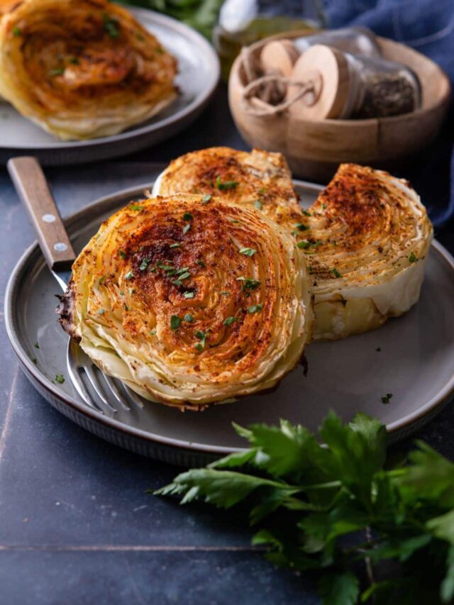 Cabbage Steaks In Oven The Diet Chef