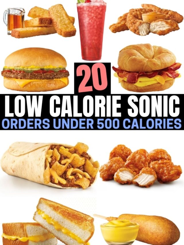 A compilation of healthy sonic orders.