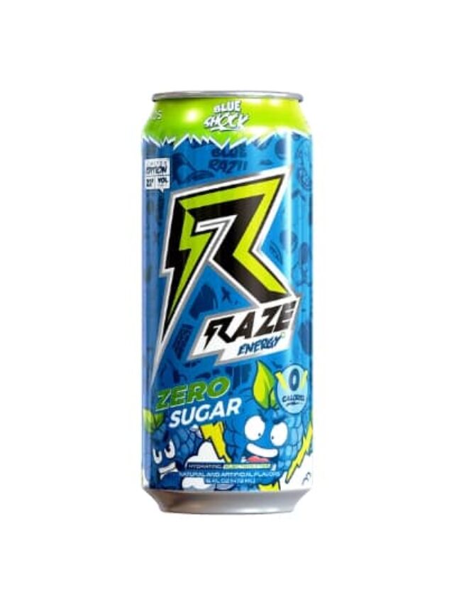 A can of Raze energy drink.