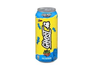 A can of Ghost energy sour patch kids drink.