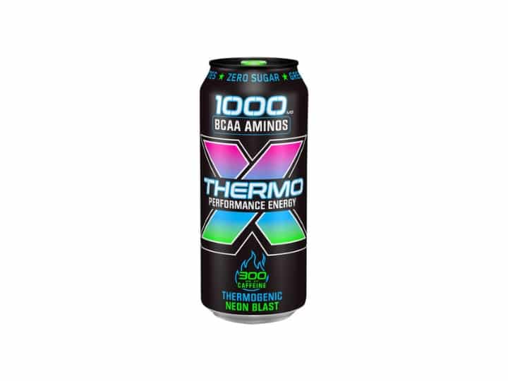 A can of Rockstar Thermo performance energy drink.