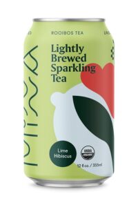 A can of Minna roobios tea lightly brewed sparkling tea.