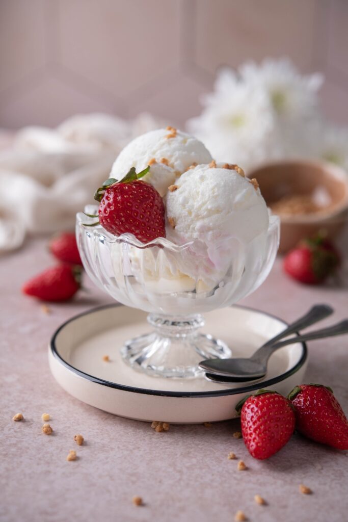 Frozen Yogurt Recipe (2 Ingredients)