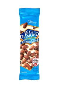 A pack of blue diamond almonds.