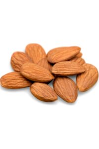 A bunch of almonds.