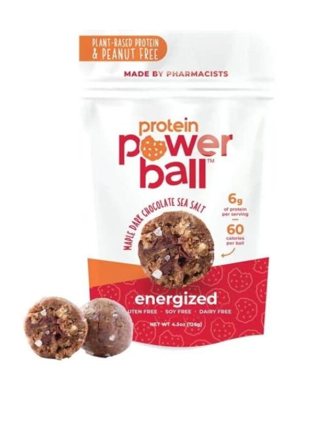 A bag of protein power ball.
