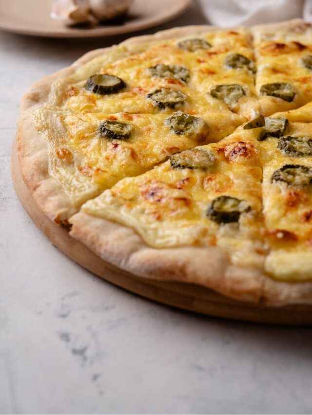 Garlic Sauce Pizza Recipe The Diet Chef