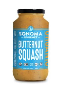 A bottle of Sonoma Gourmet Butternut Squash.