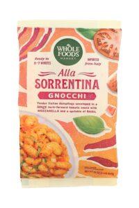 A bag of whole foods alla sorenta gnocchi.