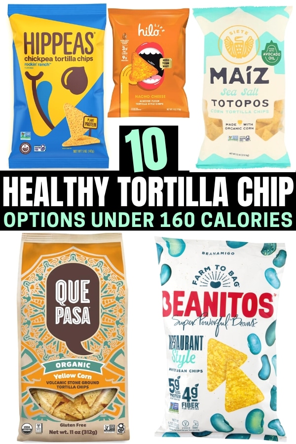 A compilation of the healthiest tortilla chips.