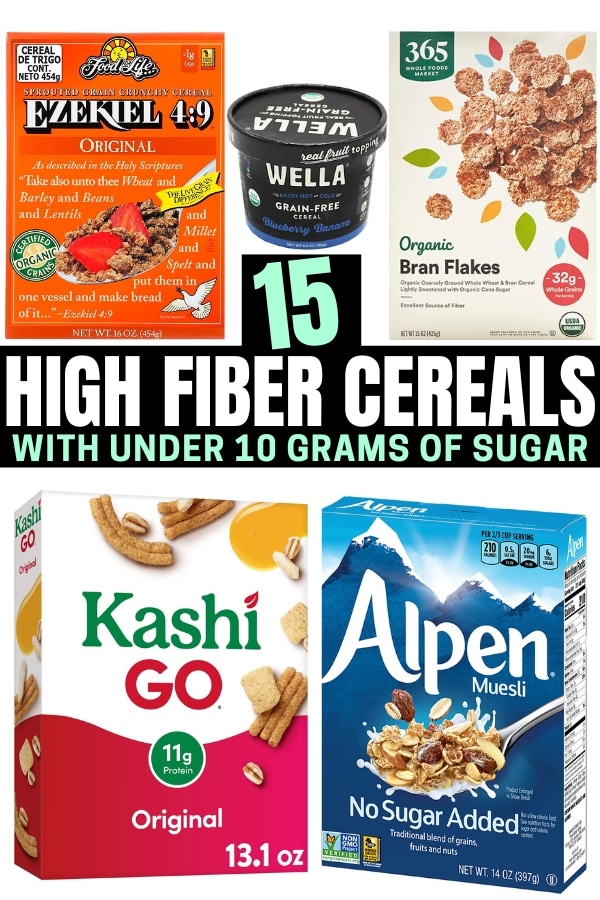 15 High Fiber Cereal Options That Are Low In Sugar