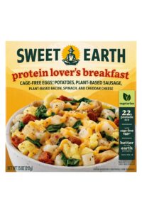 A container of Sweet Earth protein lover's breakfast.