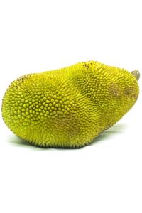 A whole jackfruit.